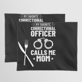 Correctional Officer Facility Flag Training Placemat