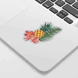 Tropical Pineapple Sticker