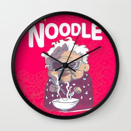 I love Noodle Wall Clock