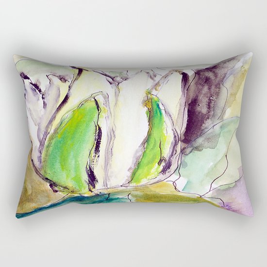 water lilies Rectangular Pillow