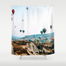 Hot Air Rises | Cappadocia, Turkey Shower Curtain