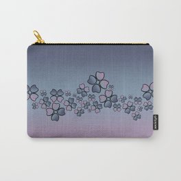 Hydrangea Swirl Carry-All Pouch