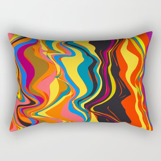 African Heat Rectangular Pillow