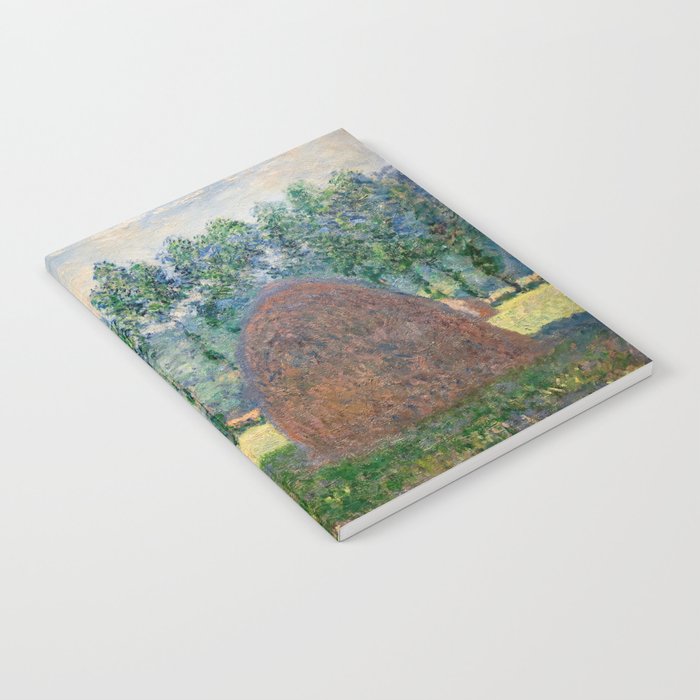 Claude Monet - Haystacks near Giverny Notebook