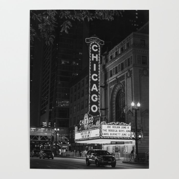 The Chicago Theatre Poster