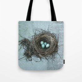 Bird Nest Tote Bag