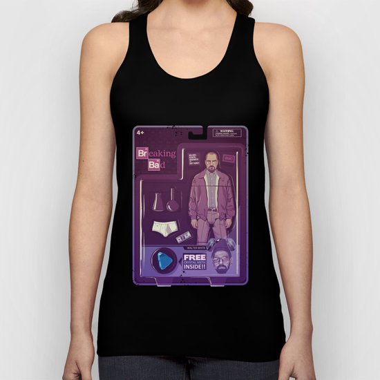 BREAKING BAD ACTION FIGURES - Walter Unisex Tank Top