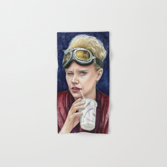 Holtzmann Ghostbusters Portrait Hand & Bath Towel