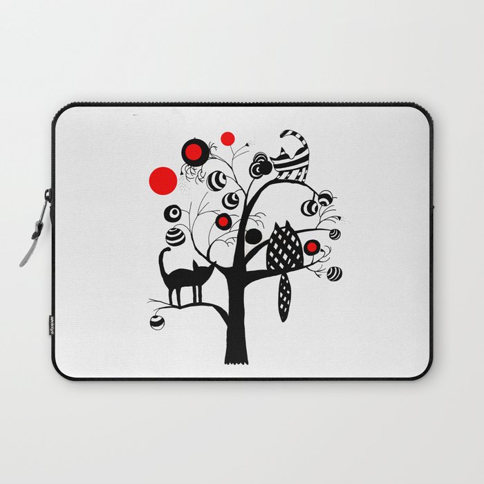 cats and fruits Laptop Sleeve