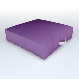 Violet Purple and Velvet Purple Ombré Gradient Abstract Outdoor Floor Cushion