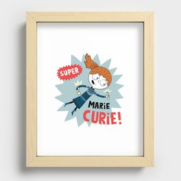 Super Marie Curie Recessed Framed Print