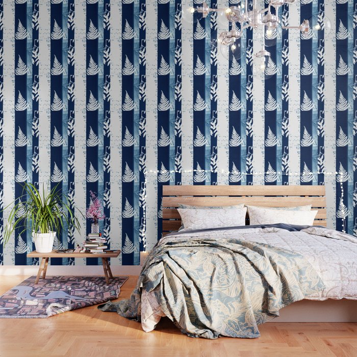 Traveller S Dream Collage Blue Print Cyanotype Print Wall Art