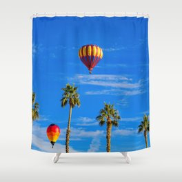 6822 Hot Air Balloon Festival - Southern Nevada Shower Curtain