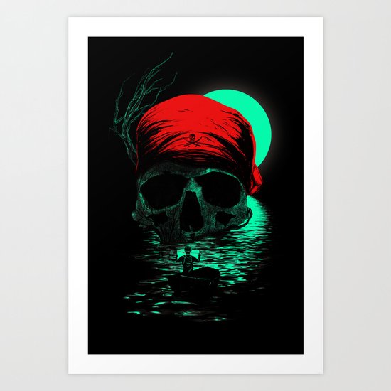 Treasure Hunting Art Print