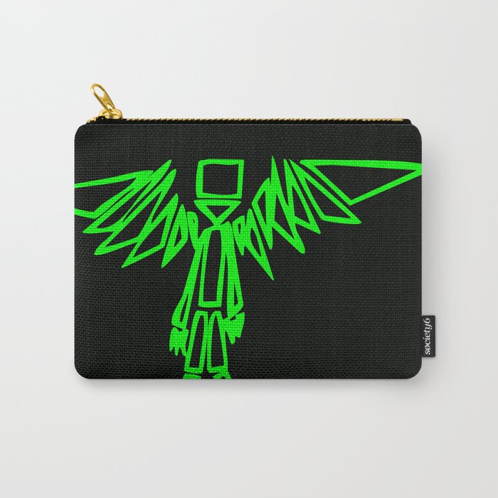 Geometric Angel Carry-All Pouch