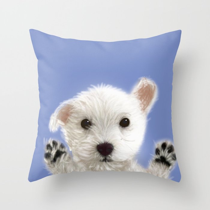 Hi There Throw Pillow