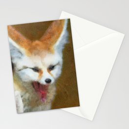 fennec fox Stationery Cards