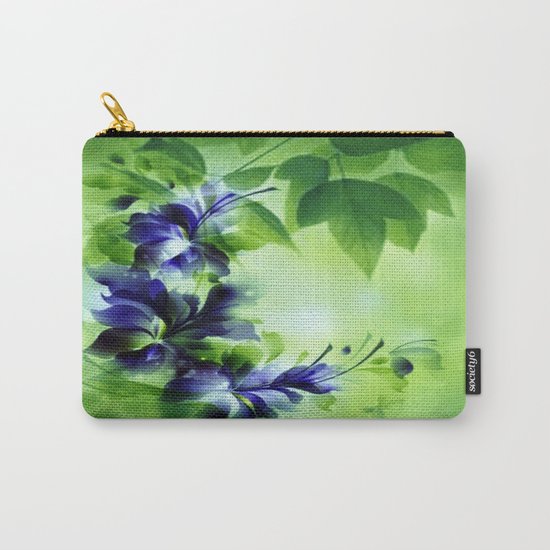 Cascading Bouquet Abstract Carry-All Pouch