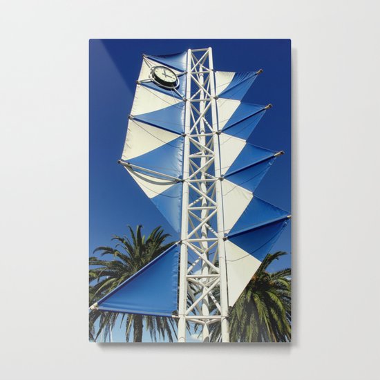 Wind Sails Metal Print