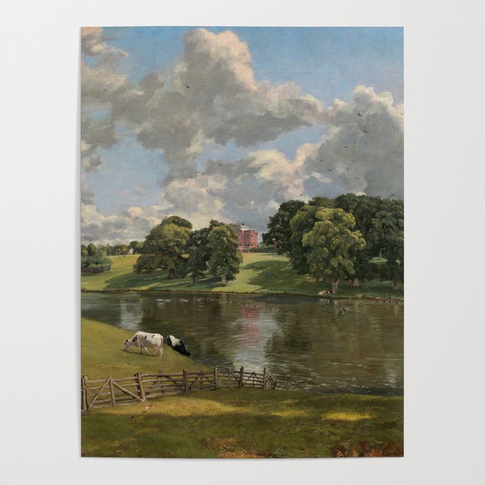 John Constable Wivenhoe Park, Essex 1816 Painting Poster