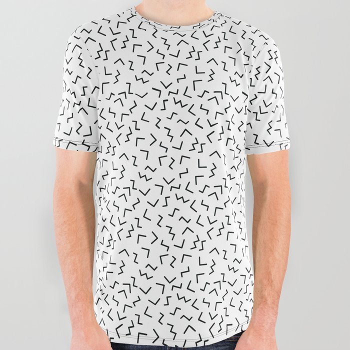 Lines All Over Graphic Tee