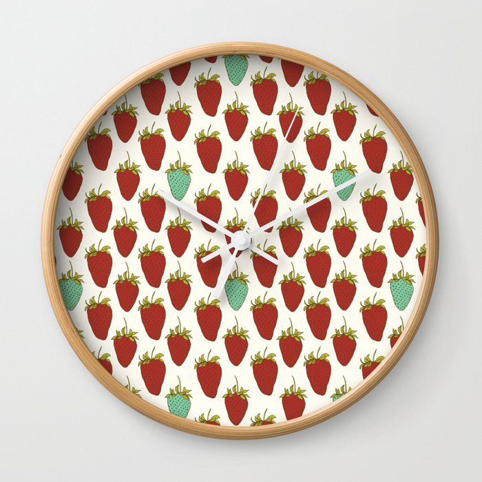 Strawberry Wall Clock