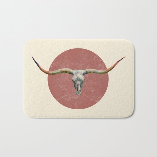 Longhorn - colour option Bath Mat