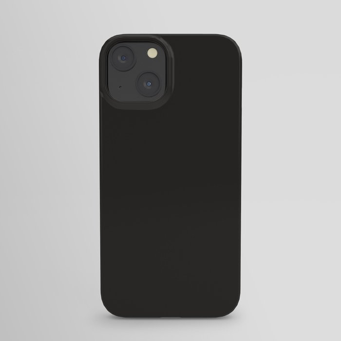 Black-Sheep Black iPhone Case