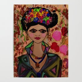 Frida-Women of Fashion Poster