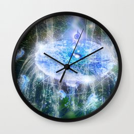 Birth of a water pixie Wall Clock