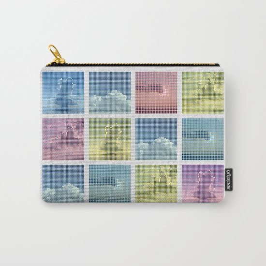 Sky ~ Matrix Carry-All Pouch
