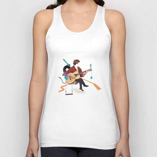 ILOVEMUSIC #1 Unisex Tank Top