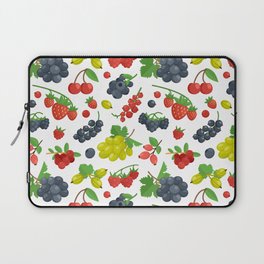 Colorful Berries Pattern Laptop Sleeve