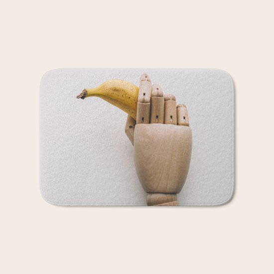 Banana hand Bath Mat