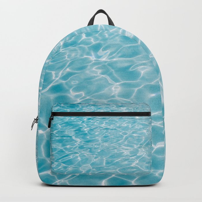 Aqua Blue Swimming Pool Water Backpack