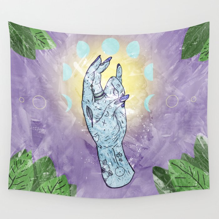 Mystic Hand Wall Tapestry