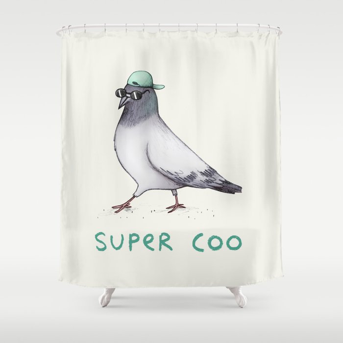 Super Coo Shower Curtain