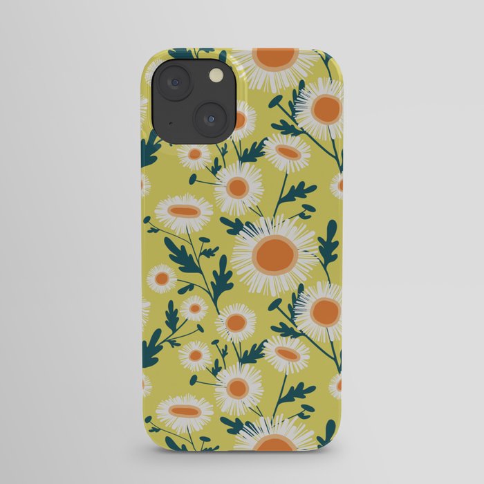English Daisy-Mustard seed iPhone Case