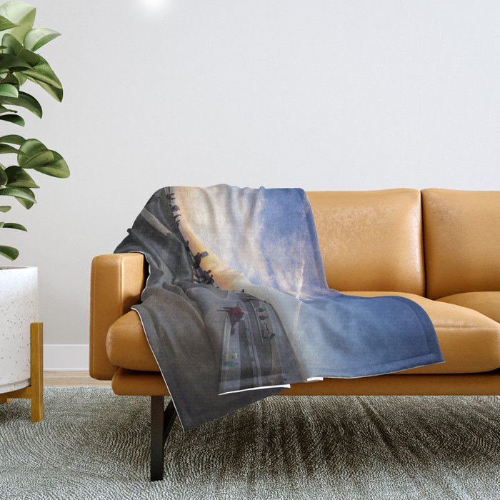 Skateboard Throw Blanket