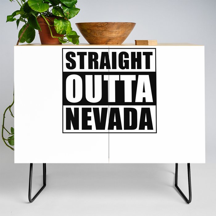 Straight Outta Nevada Credenza