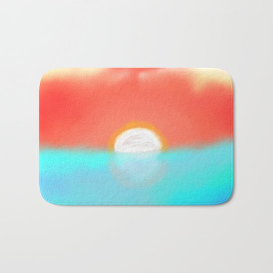 Blazing Sun Bath Mat
