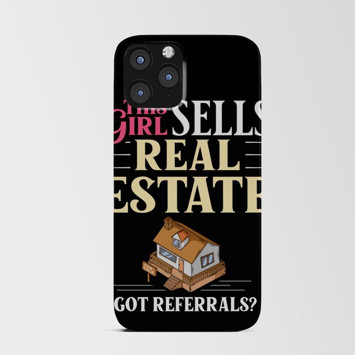 Real Estate Agent Realtor Investing iPhone Card Case