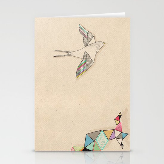 bird Stationery Cards