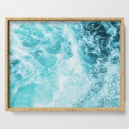 Perfect Sea Waves Serving Tray