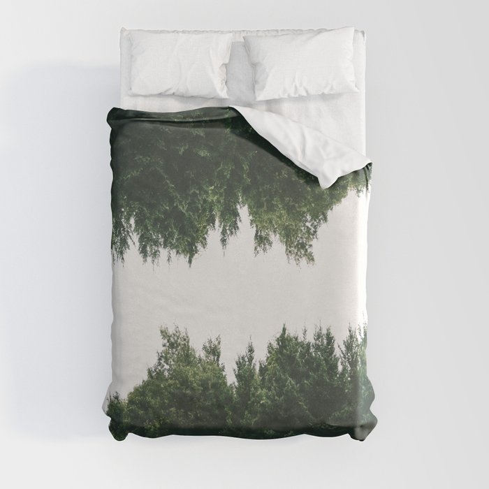 Forest Reflections IV Duvet Cover