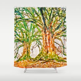 Weeping Willow Shower Curtains For Any, Weeping Willow Shower Curtain