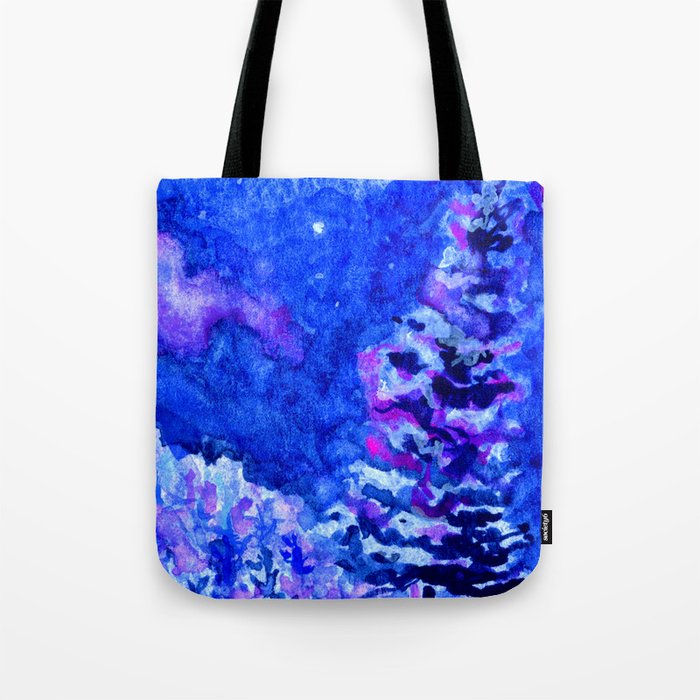 North Star Christmas Tote Bag