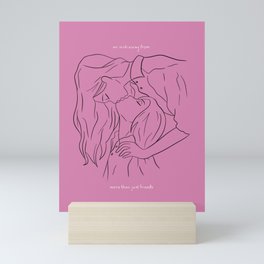 An Inch Away From More Than Just Friends Mini Art Print