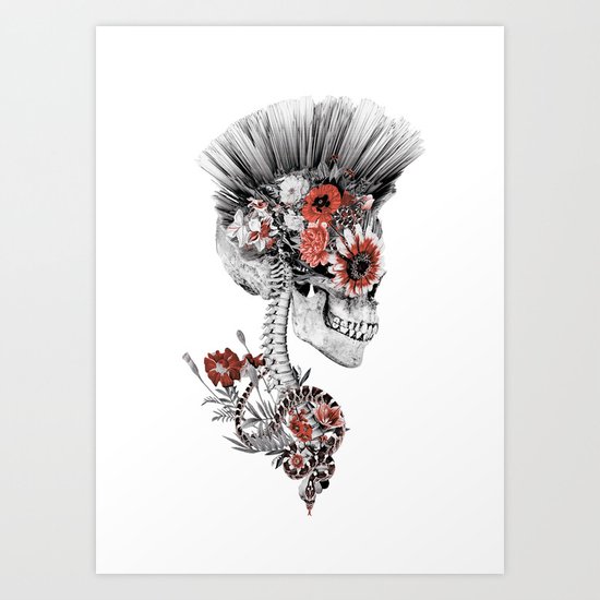 Momento Mori Art Print