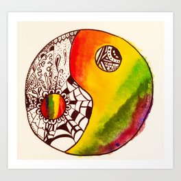 Yin Yang Art Prints For Any Decor Style Society6